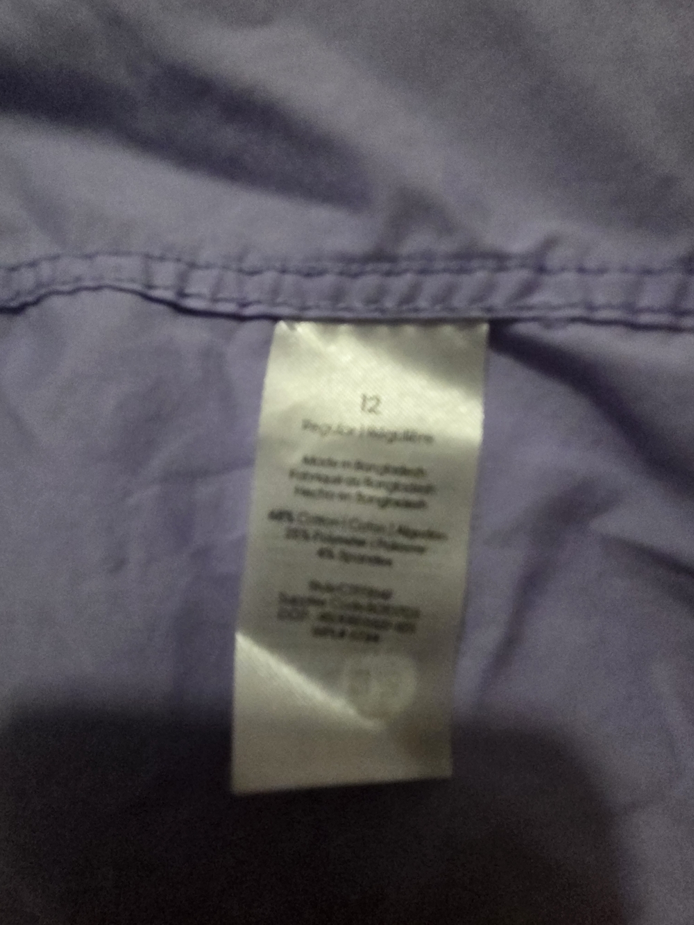 Calvin Klein Lilac Button-Down Shirt